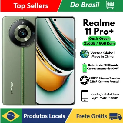 Smartphone Realme 11 Pro+ 256GB ROM