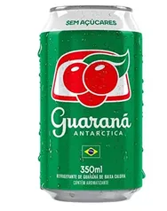 [Leve 3 e pague 2] Refrigerante Guaraná Antarctica Sem Açúcar Lata 350ML