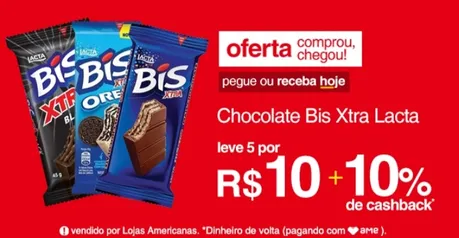 [APP] Choc Bis Xtra Oreo 45g Lacta