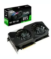 Placa de Vídeo Asus NVIDIA GeForce RTX 3070, 8GB, GDDR6 - RTX DUAL-RTX3070-O8G