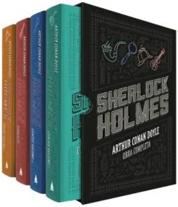 [Amazon] Box Sherlock Holmes - R$50