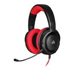 Headset Gamer Corsair HS35 Stereo Red, CA-9011198-NA