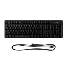 Teclado Mecânico Gamer HyperX Alloy Origins, RGB, Switch HyperX Blue, ABNT2 - HX-KB6BLX-BR