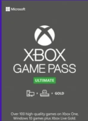 [Novas Contas] Xbox Game Pass Ultimate – 2 Meses 