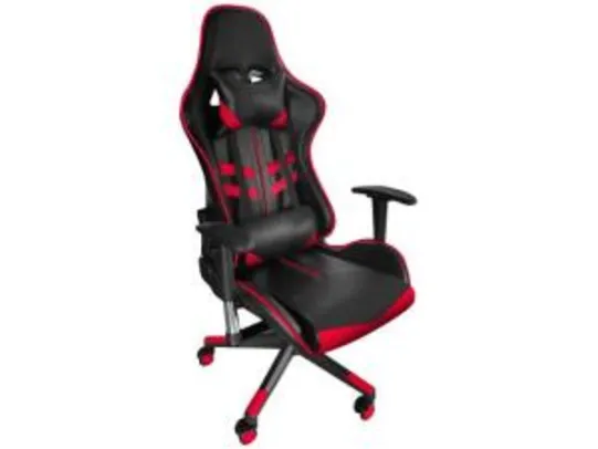Cadeira Gamer Nell Reclinável Preto e Vermelho - GAM-VE1 | R$ 798