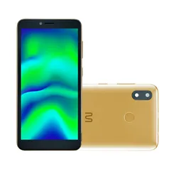 [Com Cashback R$ 99]Smartphone Multilaser F Pro 2 4G 32GB Wi-Fi 5.5 pol. Dual Chip 1GB RAM Android 11 Quad Core Dourado - P9153