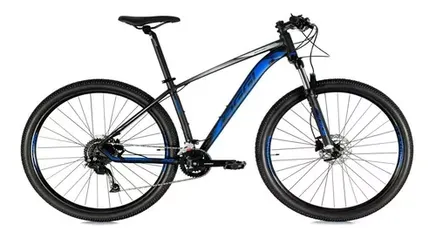 Mountain bike Oggi Big Wheel 7.0 2021 aro 29 17" 18v freios de disco hidráulico câmbios Shimano Alivio M3120 y Shimano Alivio M3100 cor azul