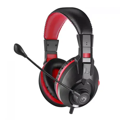 Headset Gamer Marvo H8321S, 3.5mm, PC, Black/Red 