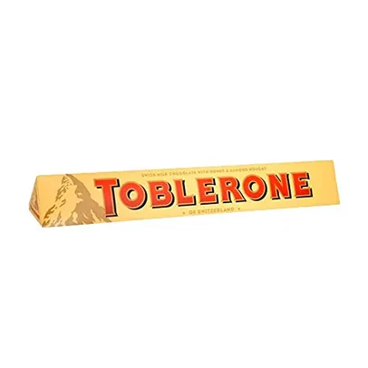 Chocolate ao Leite Nougat de Mel e Amêndoas Toblerone Caixa 100g - Importado