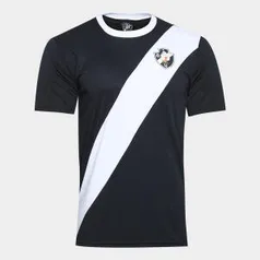 Camisa Vasco Clássica Edição Limitada Masculina - Preto e Branco