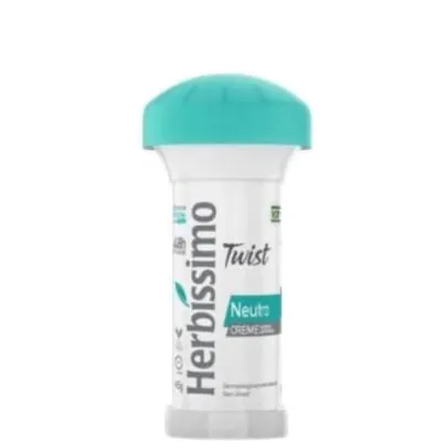 (R$10,19 Mais por Menos) HERBISSIMO DES CREME TWIST NEUTRO 45G