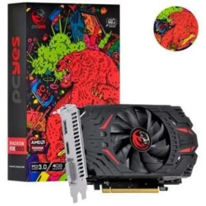 Placa de Vídeo PCYes AMD Radeon RX 550 4GB GDDR5 - R$390