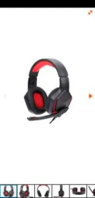 Headset Gamer Redragon Themis 2, P2, Preto, H220N R$90