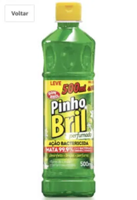 ]PRIME] Desinfetante Pinho Brill Flores de Limão 500ml R$ 2