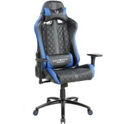 Cadeira Gamer Husky HailStorm, Black Blue - HHA-BB - R$599