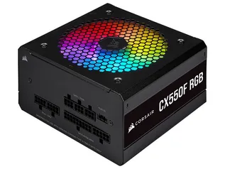 Fonte 80 Plus Bronze Cx550f Rgb Atx Pfc Ativo 550w Bivolt Full Modular - Cp-9020216-br