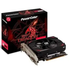 Placa de Vídeo PowerColor RX 550 2GB DDR5 + Fonte Corsair CV450 | R$700