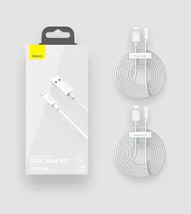 Cabo Lightning iPhone Baseus USB | 2 peças