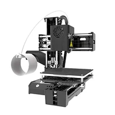 Mini Impressora 3D, FDM Mini Impressora 3D 100-240V Impressão Suave para Iniciantes (plugue da ue)