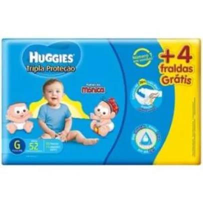 [WALMART] Fralda Huggies G e XG- 31,90