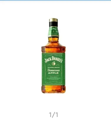 Whisky Americano Jack Daniels Apple Licor 1 Litro