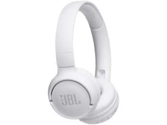 [APP] Fone de Ouvido Bluetooth JBL com Microfone Branco - T500BT