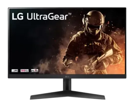 Monitor Gamer 144Hz 1ms LG Ultragear Fhd 23,8 HDR Freesync HDMI DP IPS HDR Freesync Premium Preto - 24GN60R-B