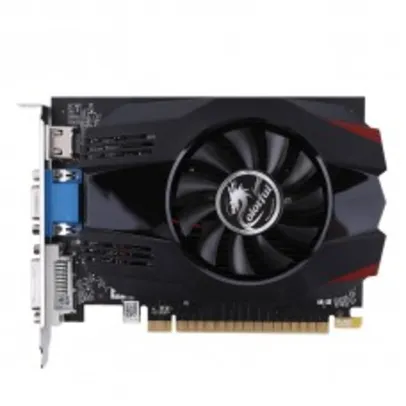 Placa de Vídeo Colorful, GeForce, GT 730k, 2GBD3-V, GDDR3, 64Bit