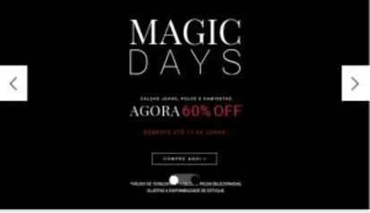 50% OFF no Dudalina Magic Days