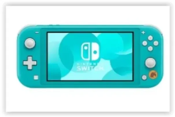 Console Nintendo Switch Lite Turquesa Animal Crossing, Edição Limitada - 119922