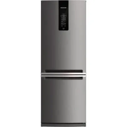 [Submarino]Refrigerador Brastemp Duplex 2 Portas BRE57 Frost Free 443L - Inox [1x cc ou boleto]