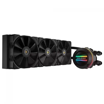 Water Cooler Cougar Poseidon GT 360, ARGB, 360mm, Intel-AMD, Black, 3MAQS360.0001