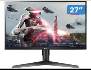 [APP/CLIENTE OURO+CUPOM] Monitor LG 27” 144hz IPS 27GL650F | R$1526