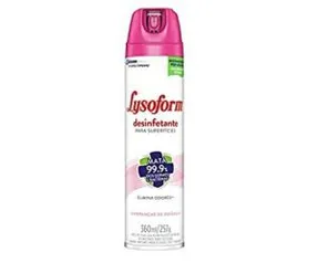 Desinfetante Lysoform Aerossol Lembrança de Infância 360ml | R$17