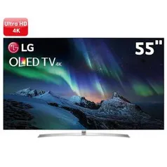 Smart TV OLED 55" Ultra HD 4K LG OLED55B7P com Sistema WebOS 3.5, Wi-Fi, HDR, Dolby Vision, Billion Rich Colors, Controle Smart Magic, HDMI e USB