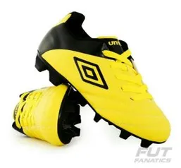 Chuteira Umbro Prime Campo Amarela Juvenil - R$22