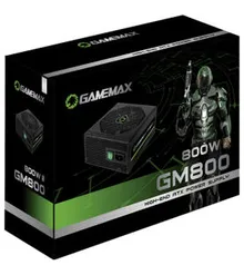 Fonte de Alimentação Gamemax 800W GM800 80 Plus Box Com PFC - R$432