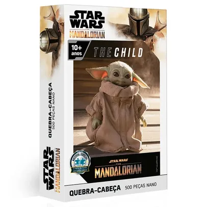 Quebra-Cabeça - 500 Peças - Disney - Star Wars - The Mandalorian - The Child | R$ 22