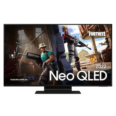 Smartv Samsung Neo QLED QN90B 4K 50" 144Hz + Resgate Soundbar HW-A555 