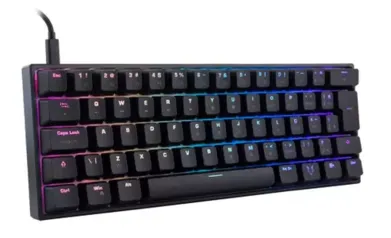 Teclado Mecânico Gamer Husky Gaming Blizzard, Preto Gateron Red, ABNT2