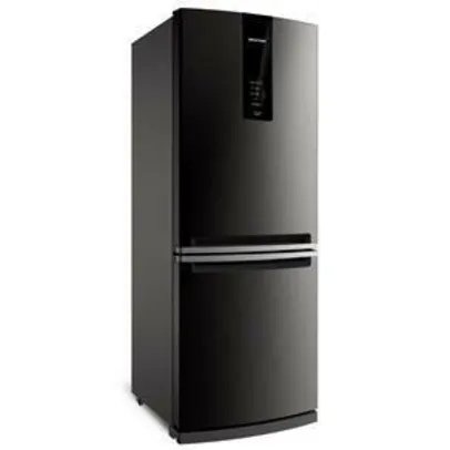 Refrigerador Brastemp Inverse BRE57AK Frost Free com Painel Eletrônico 443L - Evox