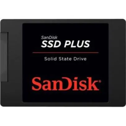 SSD 240GB Sandisk Plus G26 530-440MB/S - R$198