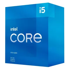 Processador Intel Core i5-11400F, 2.6 GHz (4.4GHz Turbo), Cache 12MB, 6 Núcleos, 12 Threads, LGA1200