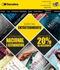 [Saraiva] Livros com pelo menos 20% de desconto