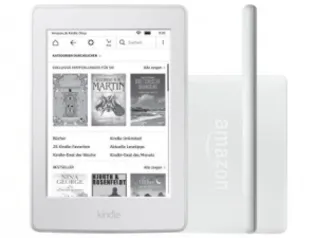 Kindle 8ª Geração Amazon Tela 6" 4GB Wi-Fi - Branco (