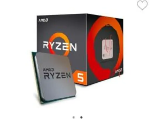 Processador AMD Ryzen 5 1600, Cache 19MB, 3.2GHz (3.6GHz Max Turbo), AM4 - YD1600BBAFBOX - R$ 760