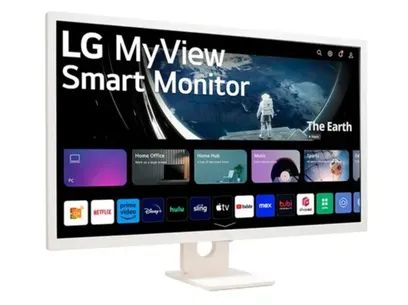 Foto do produto Monitor LG MyView Smart Ips 32 Fhd ThinQ Home 32SR50F-W