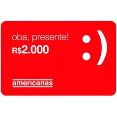 [APP] 10% Desconto em vale presentes Americanas (Virtuais)