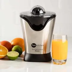 [1ª Compra] Espremedor de Frutas Master Preto Fun Kitchen 127V - R$25