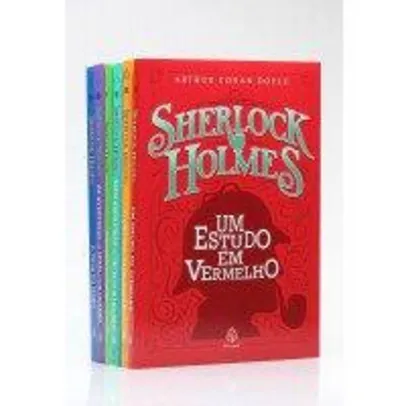 Kit 6 Livros | Sherlock Holmes | Arthur Conan Doyle | R$ 58